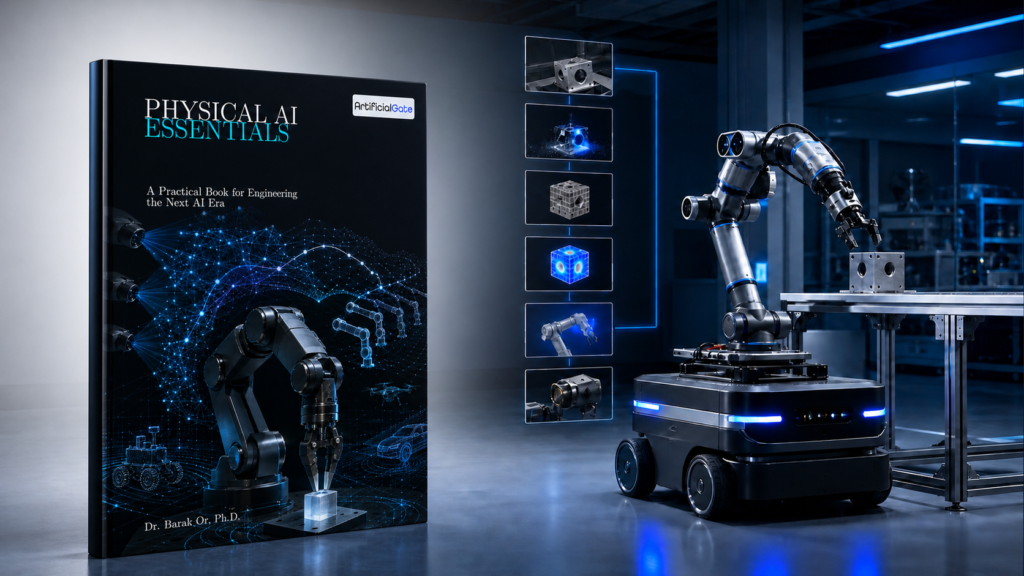 Foundation of Physical AI course 3D illustration