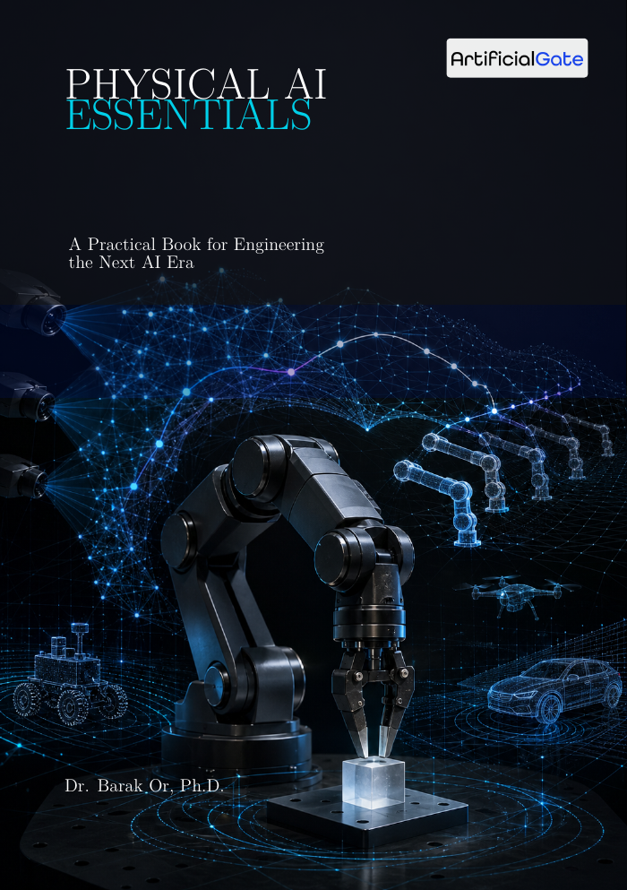 Physical AI Essentials book cover by Dr. Barak Or
